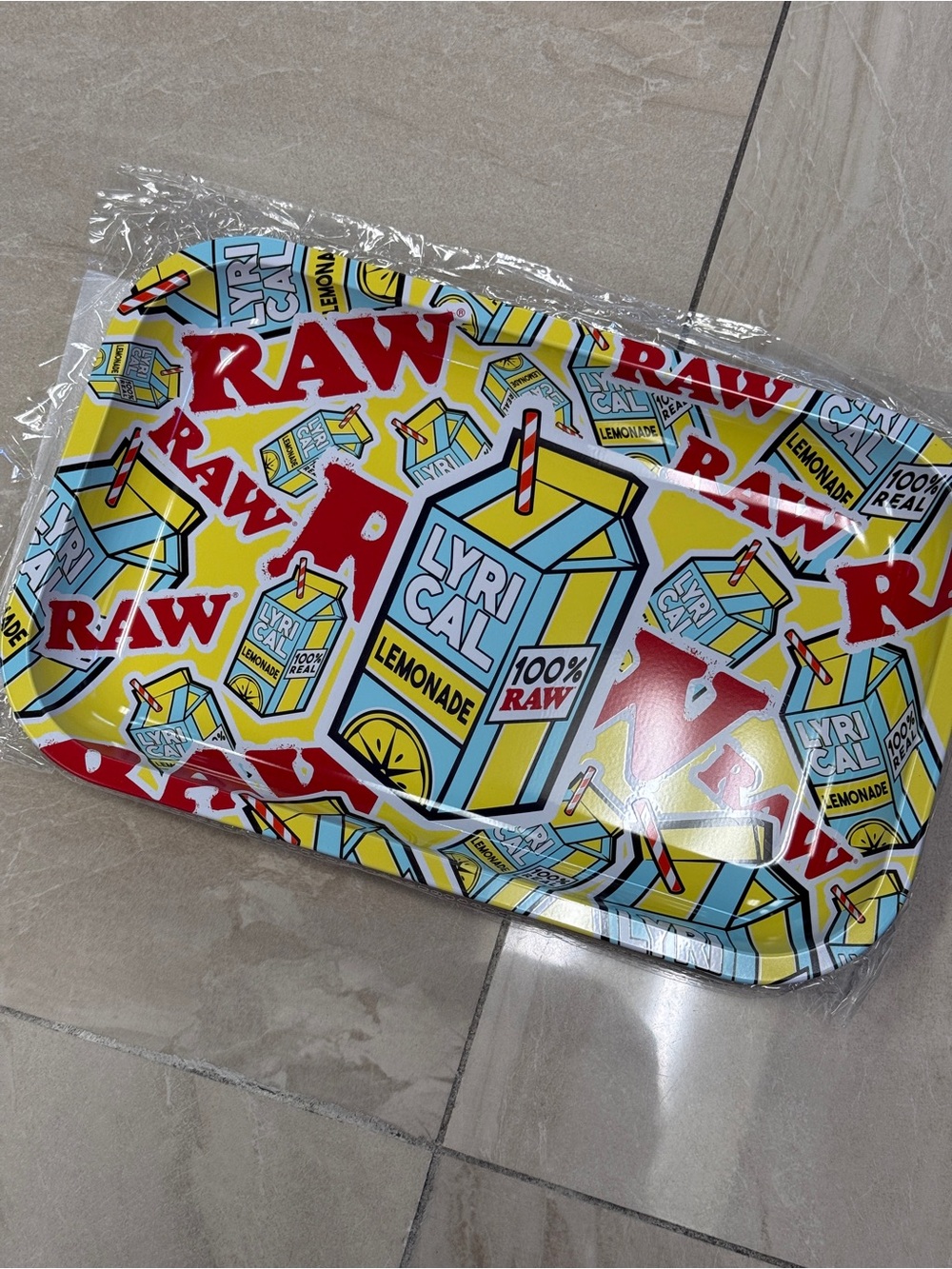 RAW x Lyrical Lemonade Tray
